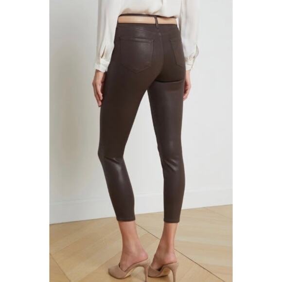 L’agence Margot Expresso Coated Jean Size 25 $280 - Picture 2 of 7